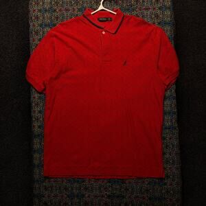 Nautica Red Polo L